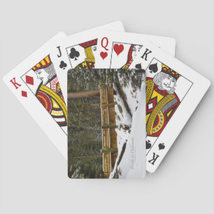 Bridge at Wuksachi Playing Cards