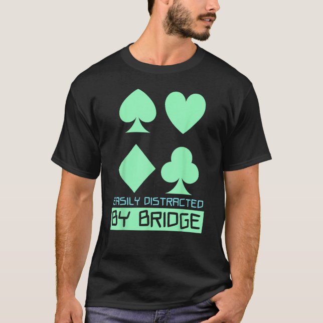 Bridge  Bids Duplicate Card Game T-Shirt (Front)