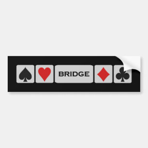 Bridge bumpersticker bumper sticker