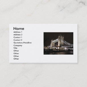 Bridge Business Card