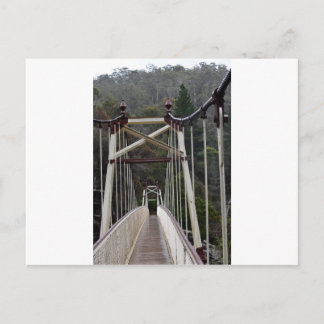 BRIDGE CATARACT GORGE LAUNCESTON TASMANIA POSTCARD