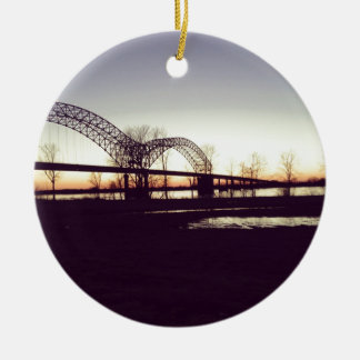 bridge ceramic tree decoration