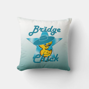 Bridge Chick #7 Cushion