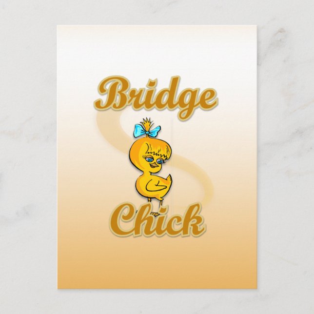 Bridge Chick Postcard (Front)