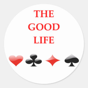 BRIDGE CLASSIC ROUND STICKER