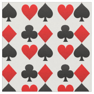 Bridge Design Fabric in Black and Red