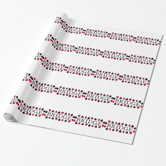 Bridge Design Wrapping Paper (Unrolled)