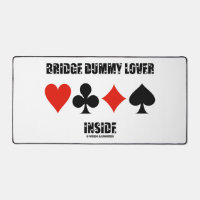 Bridge Dummy Lover Inside Four Card Suits Humour