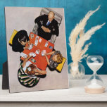 Bridge Game by Norman Rockwell Plaque<br><div class="desc">Bridge Game by Norman Rockwell</div>
