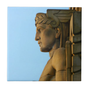 Bridge Guardian (Cleveland) Decorative Tile