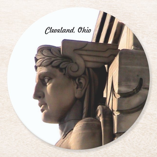 Bridge Guardian Cleveland OH Coaster (Front)