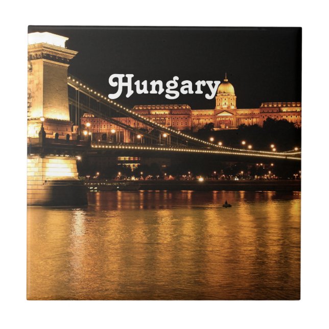 Bridge in Hungary Tile (Front)