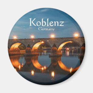 Bridge in Koblenz Germany Magnet