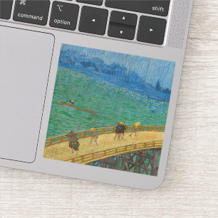 Bridge in the Rain, after Hiroshige, 1887