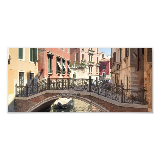 Bridge in Venice Italy Photo Print (Front)
