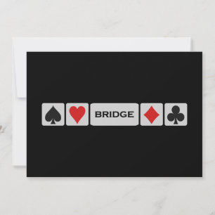 Bridge invitation - customize!