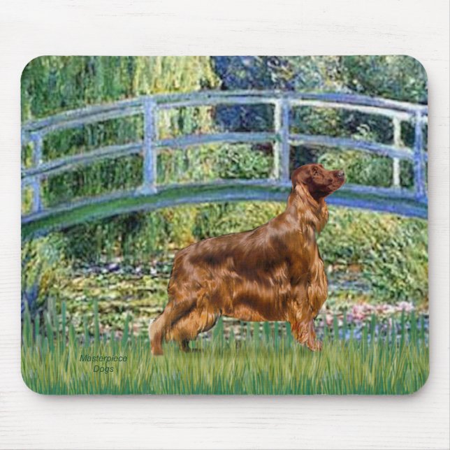Bridge - Irish Setter 3 Mouse Mat (Front)