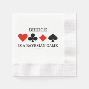 Bridge Is A Bayesian Game Four Card Suits Napkin