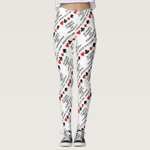 Bridge Is A Game Of Signs Symbols Significance Leggings