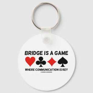 Bridge Is A Game Where Communication Is Key Ring