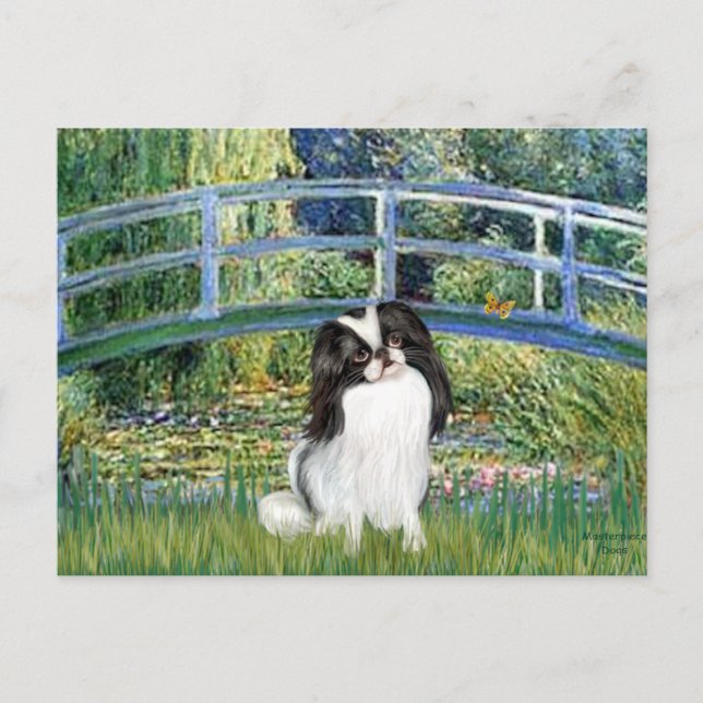 Bridge - Japaanese Chin 2 Postcard (Front)