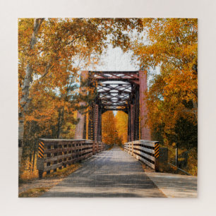 Bridge Jay Cooke State Park Minnesota Jigsaw Puzzle