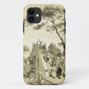 Bridge near Canton, plate 30 from 'Sketches of Chi iPhone 11 Case