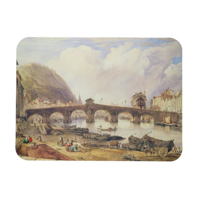 Bridge of Arches, Liege Magnet (Horizontal)