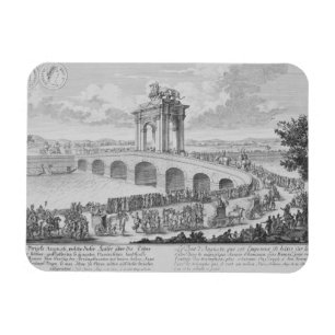 Bridge of Augustus on Via Flaminia, near Rimini, I Magnet