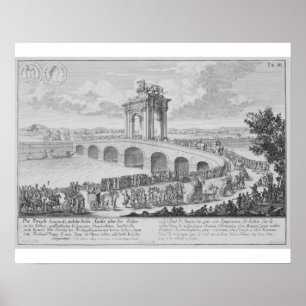 Bridge of Augustus on Via Flaminia, near Rimini, I Poster