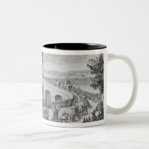 Bridge of Augustus on Via Flaminia, near Rimini, I Two-Tone Coffee Mug