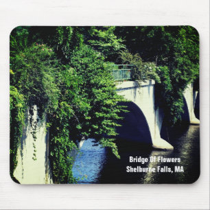 Bridge Of Flowers Shelburne Falls MA  Mouse Mat