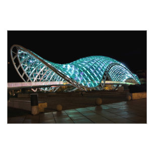 Bridge of Peace, Tbilisi, Georgia Photo Print