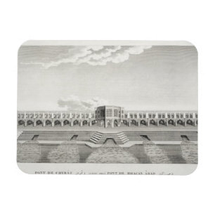 Bridge of Shiraz, Isfahan, from 'Voyages du Chevel Magnet