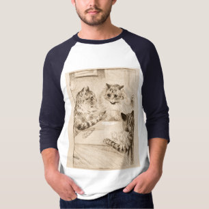 Bridge of Sighs by Louis Wain T-Shirt