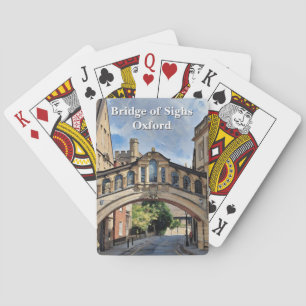 Bridge of Sighs in Oxford Acrylic Painting Playing Cards