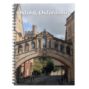 Bridge of Sighs in Oxford Notebook
