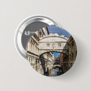 Bridge of Sighs, Venezia, Italy 6 Cm Round Badge