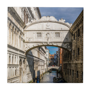 Bridge of Sighs, Venezia, Italy Tile