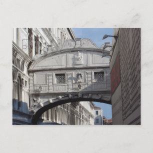 Bridge of Sighs, Venice 2 Postcard