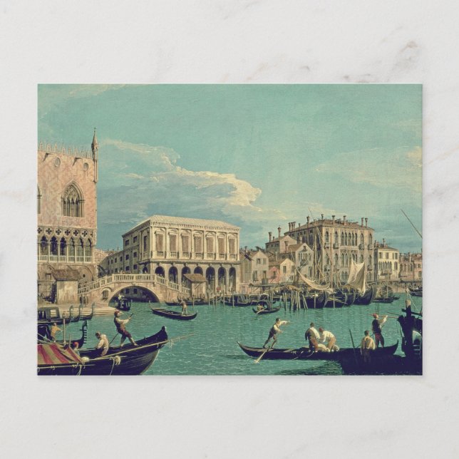 Bridge of Sighs, Venice  c.1740 Postcard (Front)