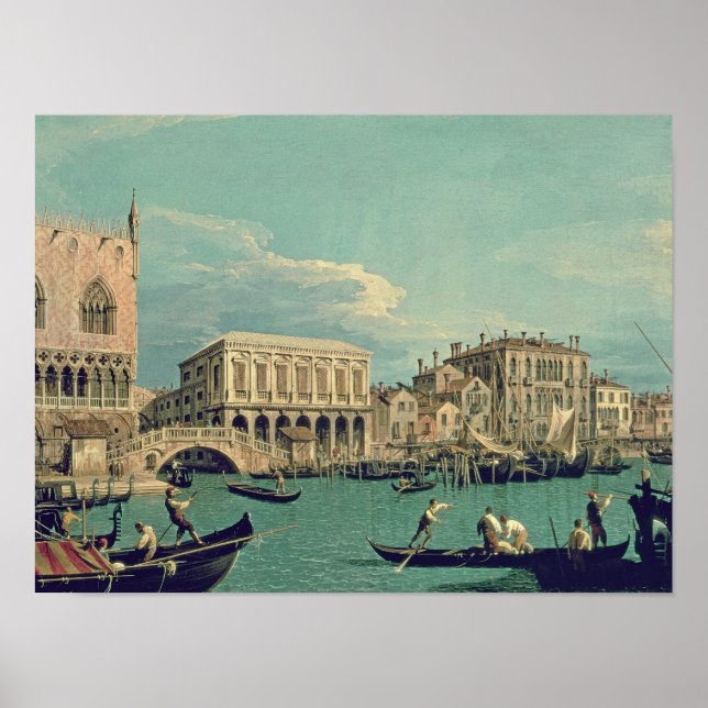 Bridge of Sighs, Venice  c.1740 Poster (Front)