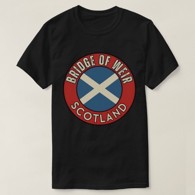 Bridge of Weir, Scotland T-Shirt (Design Front)