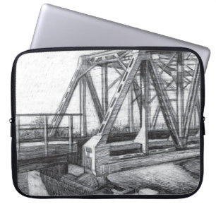 Bridge old laptop sleeve