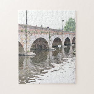 Bridge on the River Avon, Stratford Upon Avon, UK Jigsaw Puzzle