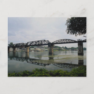 Bridge on the River Kwai, Kanchanaburi, Thailand Postcard