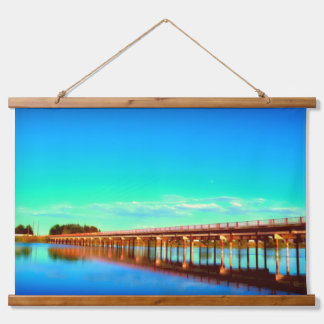 Bridge on the Snake River Hanging Tapestry