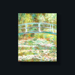 Bridge over a Pond of Water Lilies by Claude Monet Canvas Print<br><div class="desc">Bridge over a Pond of Water Lilies by Claude Monet</div>