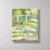 Bridge over a Pond of Water Lilies by Claude Monet