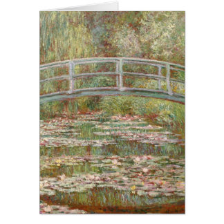 Bridge Over a Pond of Water Lilies by Monet